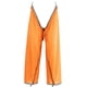 thumbnail image 1 of Pantalones de lluvia impermeables YUNYI BRAND para senderismo ligeros ajustables naranja, 1 of 8