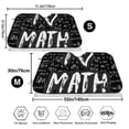 thumbnail image 3 of Balery I love Math Print Car Windshield Sun Shade,Windshield Sunshade for Car Pickup Truck SUV Accessories-Small, 3 of 7