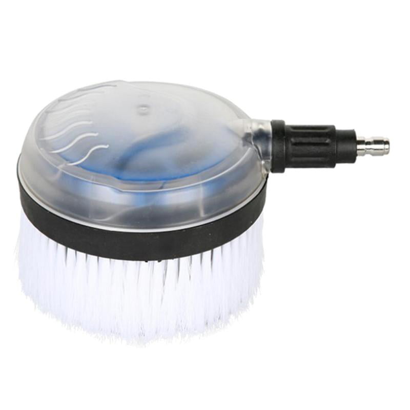 Car Pressure Washer Rotating Wash Brush Care Washing Tool w/ 1/4'' Quick Connect 