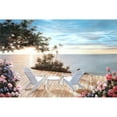 thumbnail image 3 of Romanello, Diane 14x11 Black Modern Framed Museum Art Print Titled - Blue Serenade, 3 of 5