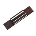 thumbnail image 1 of EeaseCA 4-String Rosewood Saddle Ukulele Bridge For Ukulele Replacement Parts (Coffee), 1 of 7