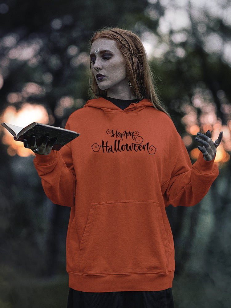 Happy Halloween. Sweatshirt Men -Image by Shutterstock, Male 4X-Large | Hoodies
