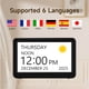 thumbnail image 4 of Reloj Calendario Digital Raynic 7" 20 Alarmas 12/24H Negro, 4 of 9