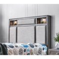 thumbnail image 5 of Bowery Hill 2pc Gray Solid Wood Bedroom Set- Cal King + 1 Nightstand, 5 of 9