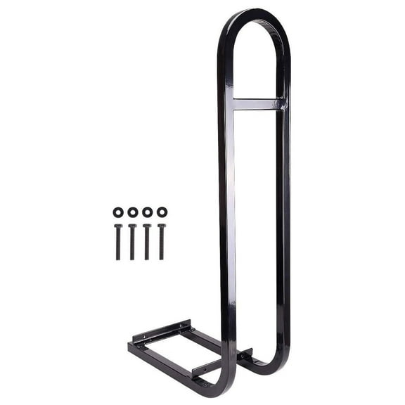 Universal Golf Cart Safety Grab Bar for Golf Cart Rear Seats | 7 Inch Wide | Black Steel