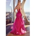 thumbnail image 2 of FUCHSIA MERMAID GOWN, 2 of 2