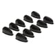 thumbnail image 1 of 10pcs Pack Hugo Reemplazos de Percusión Gancho de Garra de Tambor Plateado Negro, 1 of 10