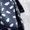 Navy Blue, variant on Navy Blue Allover White Dot Sleeveless Halter Wrap Mini Dress For Women