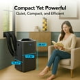 thumbnail image 5 of Whynter Nex Inverter Portable Air Conditioner Dual Hose Cooling, 500 Sq Ft Efficiency 12000 Btu (10000 Btu Sacc) Arc-1280MX, 5 of 8