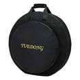 thumbnail image 2 of Cymbal Gig Bag Espesar 4 compartimentos con divisores acolchados Estuche de transporte de platillos con correas de mochila Bolsa de almacenamiento de Sunnimix Caja de almacenamiento de platillos, 2 of 8