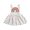White, variant on Liacowi Baby Girls Sleeveless Rainbow Print Dress Suspender Backless Sundress