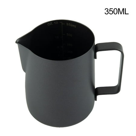 

Milk Frothing Jug Scale Latte Espresso Coffee Pitcher Stainless Steel Container