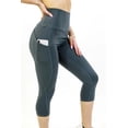 thumbnail image 1 of Seajoy Athletic High-Waisted Capri Leggings with Hip Pockets, 1 of 1