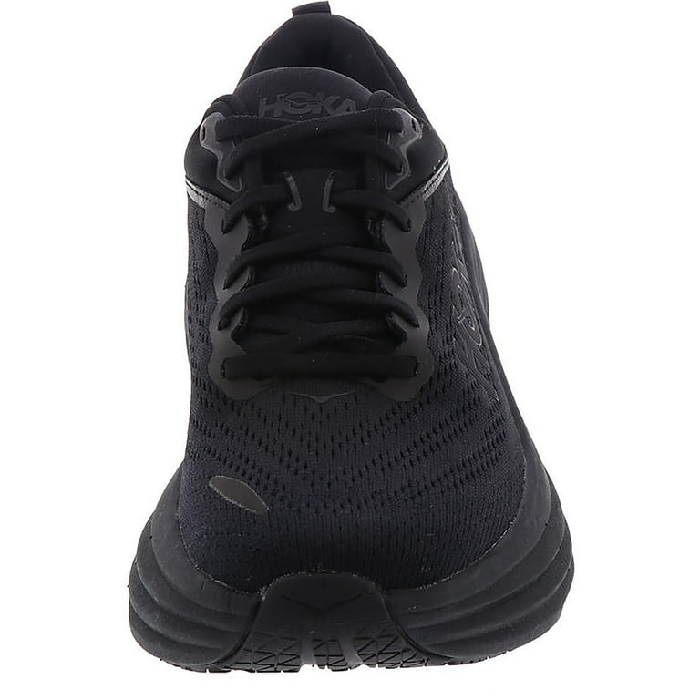 HOKA Bondi 8 ブラック シューズ 25.5 HOKA ONE Bondi 8 Womens Running Shoes, Black, Size 6, Vegan