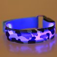 thumbnail image 3 of OULII 2 Pcs Glow in the Dark Bracelet Hook and Loop Design for Outdoor Exerciser, 3 of 3