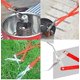 thumbnail image 5 of 16.5" Aluminum Scissor Tongs Grill Tongs for Camping, BBQ Tongs, Long Reach Lightweight Sturdy Barbecue Tong Durable Never Rust, 5 of 5