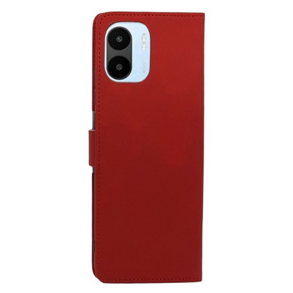 Funda Cartera Suave Cely Vesmir Para Xiaomi Redmi A1 Rojo Con 2 Micas