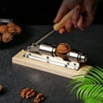 thumbnail image 3 of Nut Crackers Opener Gadgets with Handle Heavy Duty Adjustable Nutcrackers Walnut Cracking Machine NutCrackers for Pecans, 3 of 8