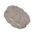 thumbnail image 5 of figatia Large Chair Cushion, Floor Cushion, Meditation, 14.6" X 14.6", Seat Cushion, Floor Pillow for Home, Living Room, Indoor Tatami Gray, 5 of 8