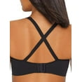 thumbnail image 2 of Women's Warner's RM3741A Elements of Bliss Wire-Free Contour Wide Band Bra (Rich Black 34D), 2 of 2