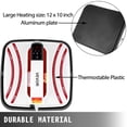 thumbnail image 3 of VEVOR Heat Press 12 x 10 Inch Easy Press 800W 4 in 1 Red Portable Easy Mini Press Vibration Function Press Machine Double-Tube Heating Mini Press for Mugs & Caps with Highly-Sensitive Touch Screen, 3 of 9