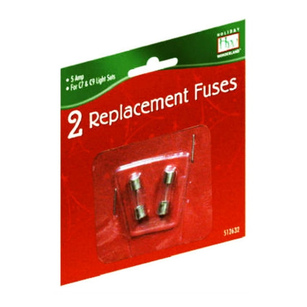 Holiday Wonderland 101588 Christmas C7 & C9 Light Replacement Fuses