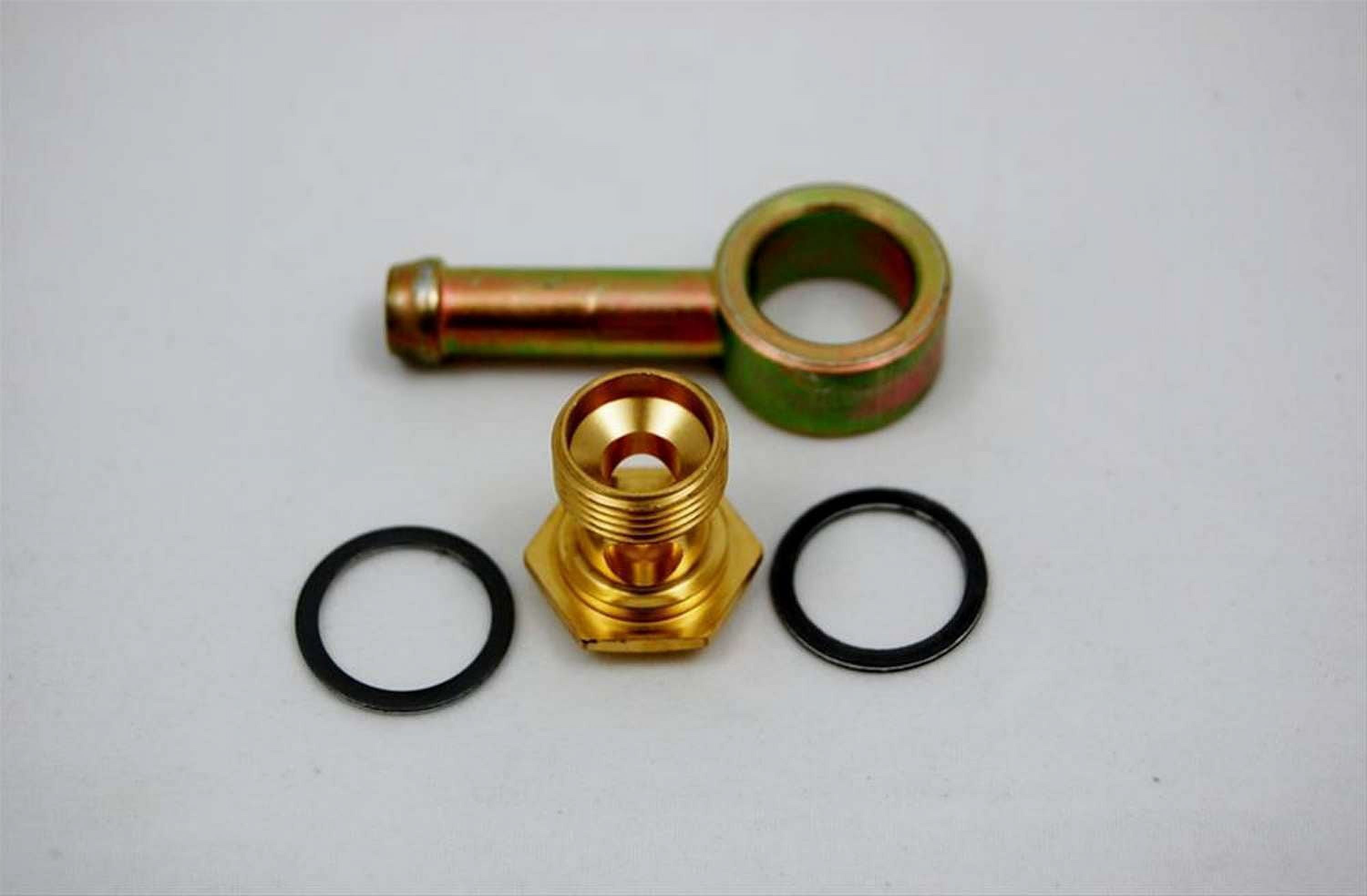 ADVANCED ENGINE DESIGN Banjo 3/8 in Male Hose 4160 Carb Inlet Fitting P/N 5427