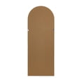 thumbnail image 5 of Hometrends Aluminum Curb Full Length Leaner Framed Mirror,22x58in., Arched Top, Black,  With Frame. Hang or Lean on Wall, 5 of 5