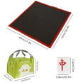 thumbnail image 4 of Chinese Mahjong Game Set Mini 144 Mahjong Tile Set with Mahjong Mat Lightweight Portable Mahjong Game for Family Leisure Time Travel, 4 of 9