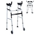 thumbnail image 1 of Déambulateur Pliant, Déambulateurs Droits pour Aînés, Déambulateurs Robustes pour Aînés, Déambulateur à Plateforme avec Appui-Bras pour Aîné, Personne Handicapée et à Mobilité Réduite, 1 of 8