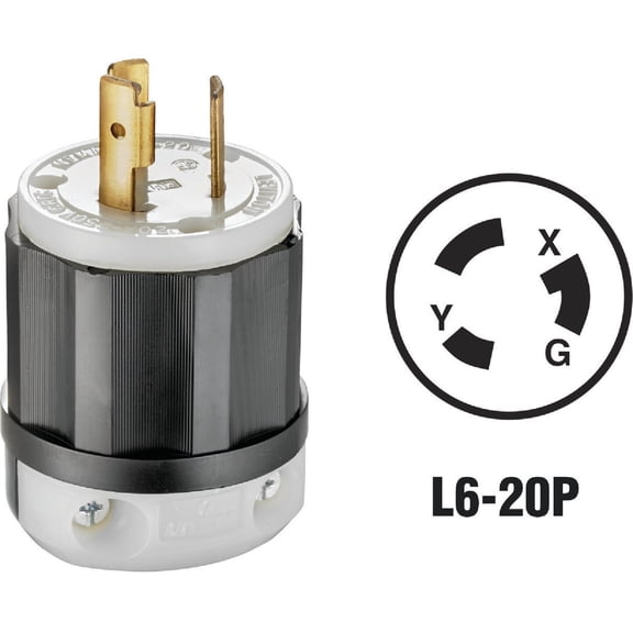 Leviton Industrial Grade Locking Cord Plug - Single Pack