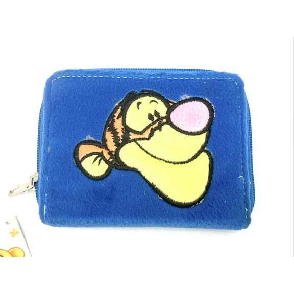 Blue Disney Winnie The Pooh's Friend Wallet - Tigger Wallet (Plush Wallet)