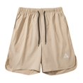 thumbnail image 2 of Caqnni Men's Casual Shorts Loose Fit Shorts for Men Drawstring Shorts with Multi Pockets Summer Beach (Khaki,3XL), 2 of 6