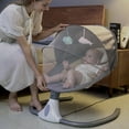 thumbnail image 2 of JUANYU Electronic Baby Swing with Smart Remote,Washable Design,0-18 Months,Grey, 2 of 10