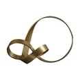 thumbnail image 2 of Adorno giratorio de Metal dorado ahuecado para regalo de cumpleaños, figuras de centro de mesa, artesanía portátil con estilo para dormitorio, S Sunnimix Estatua de mesa, 2 of 8