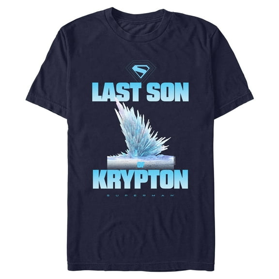 Mens Superman Krypton Fortress of Solitude T Shirt
