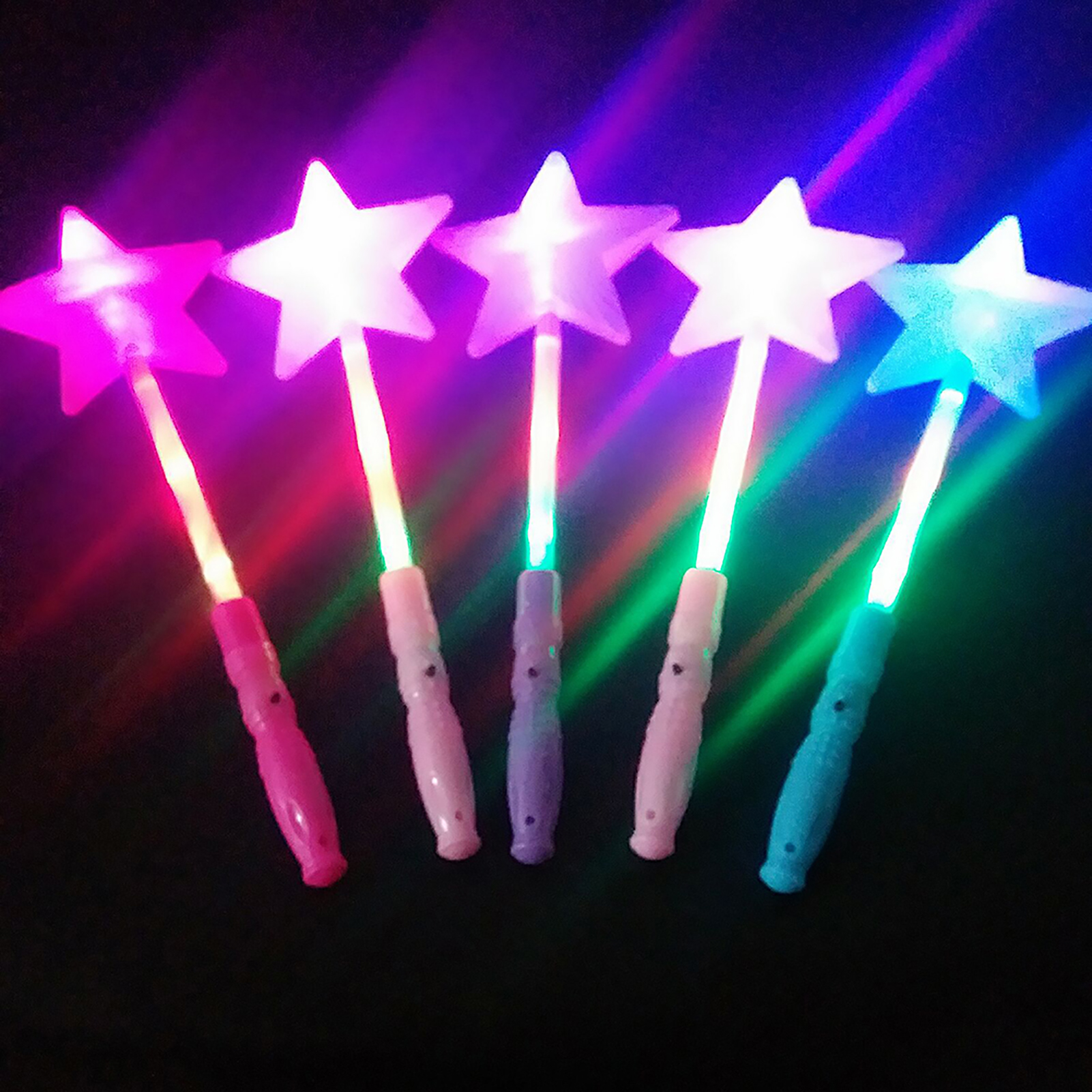 Luminous Star Shape Bar Shape Flashing Light Glow Stick for Party - image 3 of 8
