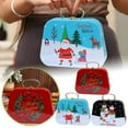 thumbnail image 6 of Christmas Cookie with Lids for Gift Giving,Metal Cookie Christmas Cookie Containers Festive Holiday Xmas Party Supplies Decorations,7.87x7.48x2.36inch,1pc, 6 of 6