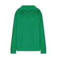 thumbnail image 5 of Zedker Hoodie for Women's Lightweight Zip Up Long Sleeve Thin Casual Hooded Jacket Plus Size, 5 of 7