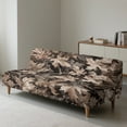 thumbnail image 2 of Jiueut Hunting Camo Pattern Armless Sofa Cover, Stretch Futon Sofa Covers without Armrest Breathable Couch Protection for Kids Pets, 2 of 7