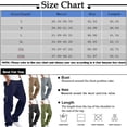 thumbnail image 3 of TOMVIGX Cargo Pants for Men Elastic Waist Drawstring Hiking Work Pants Straight Leg Athletic Trousers Casual Sweatpants, 3 of 6