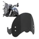 thumbnail image 4 of Deflector de Viento ANGGREK para Faros Delanteros Acero Inoxidable Negro para Motocicleta, 4 of 8