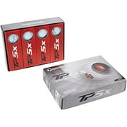 TaylorMade TP5X Urethane Golf Balls, 12 Pack, White