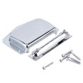 thumbnail image 2 of Zinc Alloy Electric Guitar Bridge Cover With Tailpiece Bridge Compatible With 6 String  Style Electric Guitar, 2 of 8
