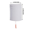 thumbnail image 3 of Plain White Oriental Chinese Festival Party Celebration Home Decor Lantern, 3 of 3