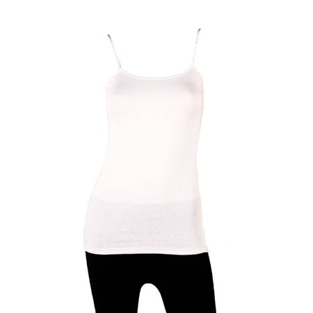 - Mopas Women's Cotton Camisole Cami Long Tank Top