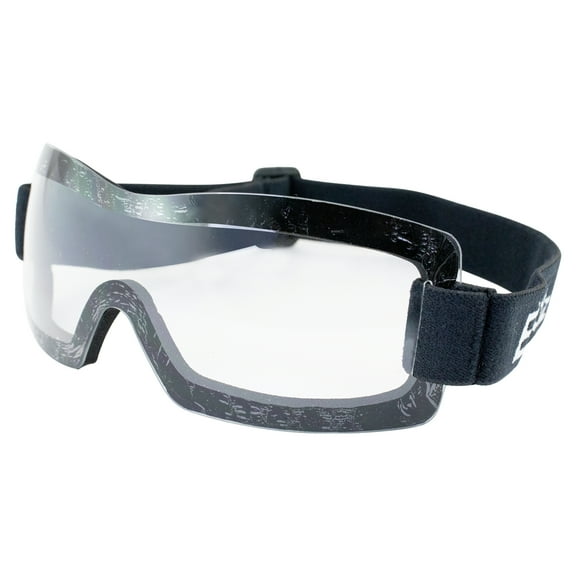 Birdz Wren Sport Skydiving Snowboarding Motorcycle Riding Goggles for Men or Women (Clear)