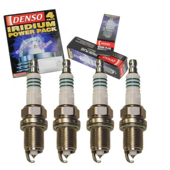 4 pc DENSO Iridium Power Spark Plugs compatible with Kia Soul 2.0L L4 2010-2011