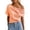 Light Pink, variant on Ticikt Women's Off Shoulder Asymmetric Top, Ruched Short Sleeve Casual Slim Fit Blouse,Hot Pink