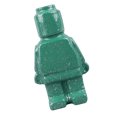 thumbnail image 3 of Pequeño robot florero adorno de entrada florero de resina decoración para el hogar oficina verde, 3 of 14